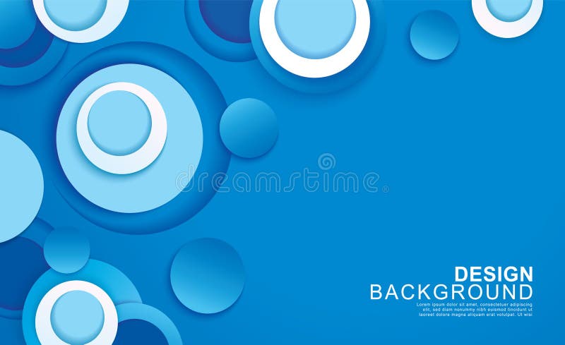 Blauer abstrakter Hintergrund des Papierschichtkreises Kurven und Liniengebrauch für Fahne, Abdeckung, Plakat, Tapete, Entwurf mi lizenzfreie abbildung Blauer abstrakter Hintergrund des Papierschichtkreises Kurven und Liniengebrauch für Fahne, Abdeckung, Plakat, Tapete, Entwurf mi lizenzfreie abbildung