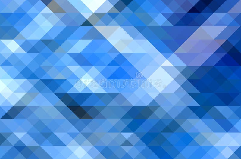 Blauer abstrakter Hintergrund mit Mosaik-Effekt lizenzfreie abbildung Blauer abstrakter Hintergrund mit Mosaik-Effekt lizenzfreie abbildung
