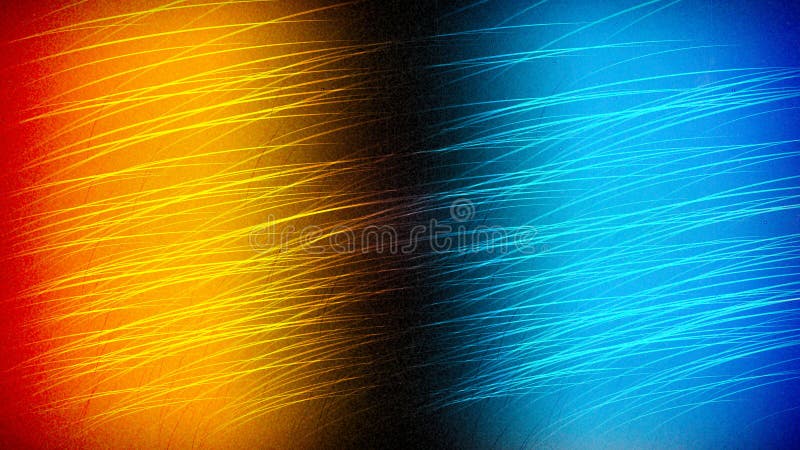 Blauer Hintergrund Entwurf der grafischen Kunst der orange Licht-sch? ner eleganter Illustration lizenzfreie abbildung