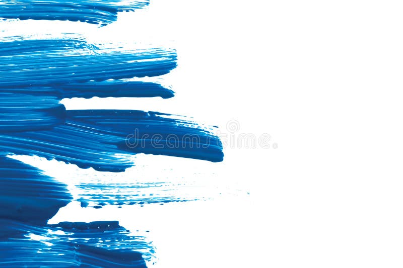 Blauer Lack stockfoto