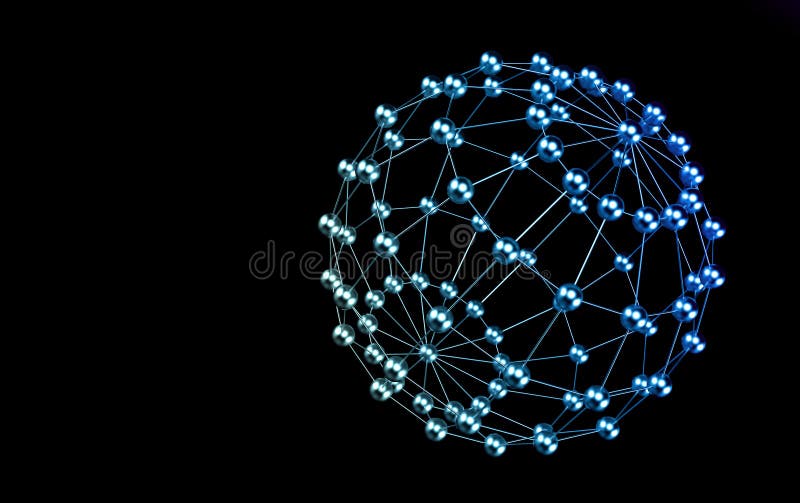 Blauer Metall Und Glasbereichgeometriehintergrund Abstrakte 3d Ubertragen Stock Abbildung Illustration Von Blauer Abstrakte 90247231