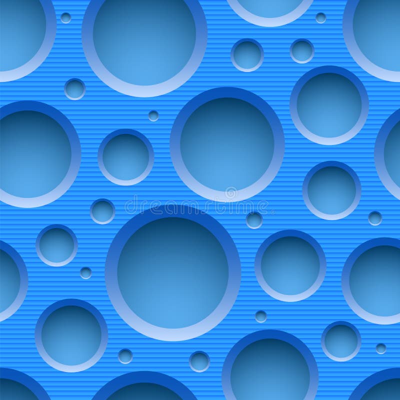 Blauer nahtloser punktierter Plastikhintergrund stock abbildung