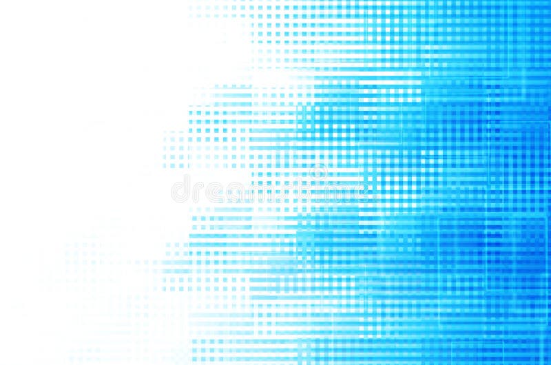 Blauer quadratischer abstrakter Hintergrund lizenzfreies stockbild
