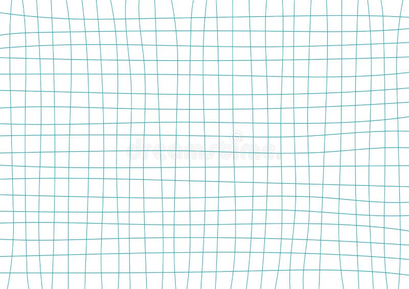 Blauer Teal Grid White Background