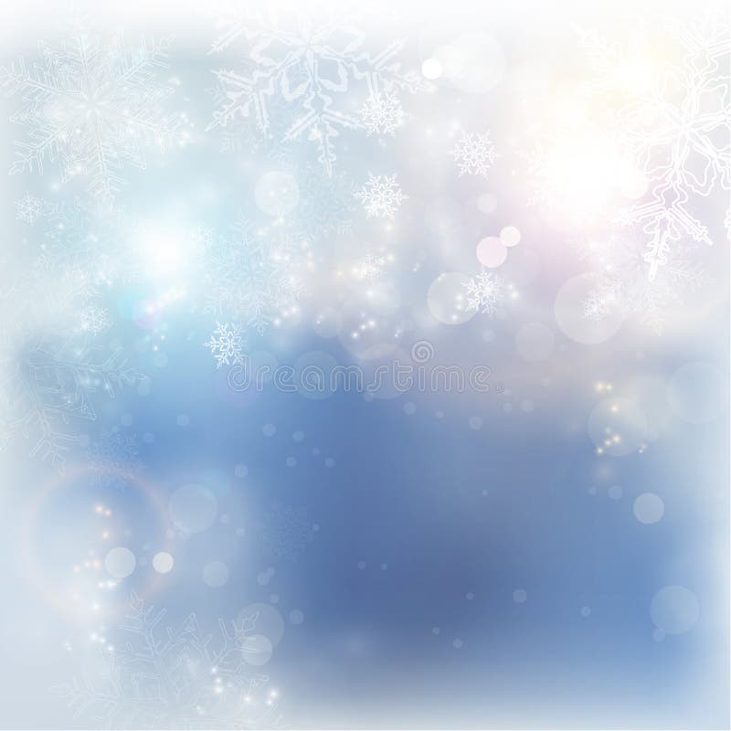 Blauer weißer Winter Weihnachtsschneeflockenhintergrund vektor abbildung Blauer weißer Winter Weihnachtsschneeflockenhintergrund vektor abbildung