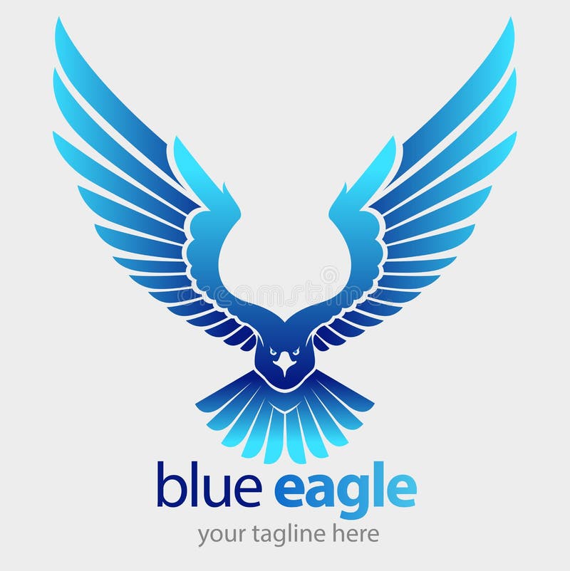 Blauer Adler-Nebelfleck stock abbildung. Illustration von astrologie ... Blauer Adler Logo
