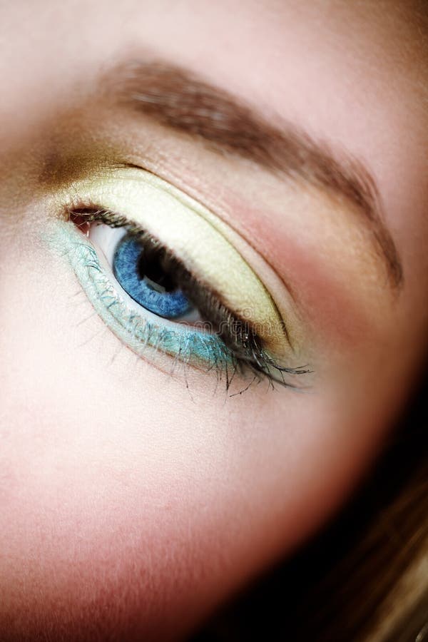 Blaues Auge lizenzfreie stockbilder Blaues Auge lizenzfreie stockbilder