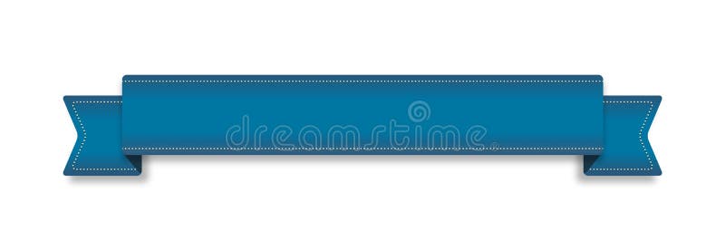 Blaues Band Stock Abbildung Illustration Von Blau Leer 32162949