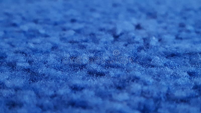 Blauer Teppich stockfoto