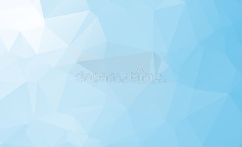 Blaulicht-polygonaler Mosaik-Hintergrund, Vektorillustration, Bus