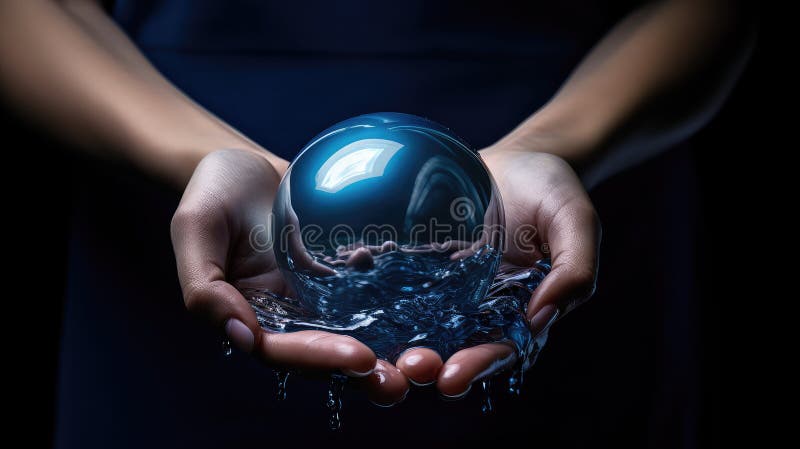 Blauperle stock abbildung