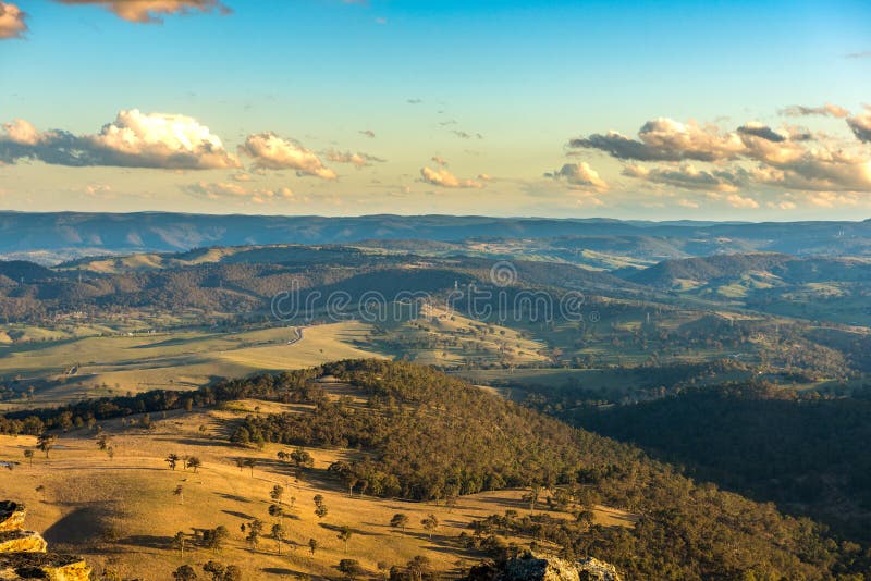 Blauw Bergen nationaal park Australië stock afbeelding Blauw Bergen nationaal park Australië stock afbeelding