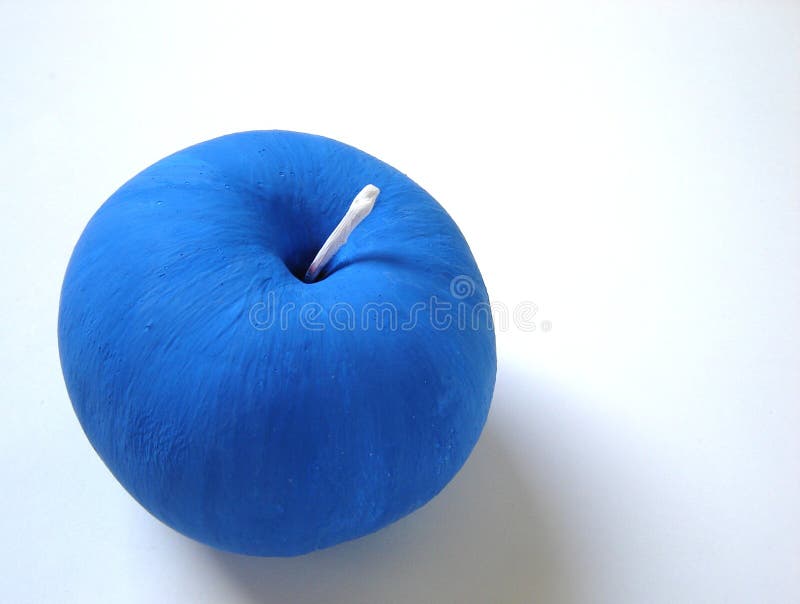 Blauwe appel stock afbeeldingen Blauwe appel stock afbeeldingen