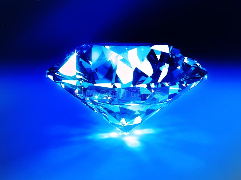 fles Onderzoek Nog steeds Blauwe Diamant stock illustratie. Illustration of kleurrijk - 7161480