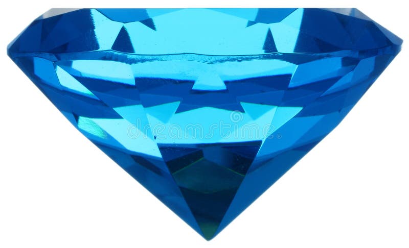 zweep Microcomputer zonnebloem Blauwe Diamant stock foto. Image of saffier, halfedelsteen - 7536388