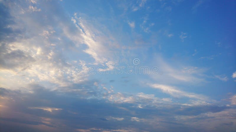 Blauwe hemel stock foto Blauwe hemel stock foto
