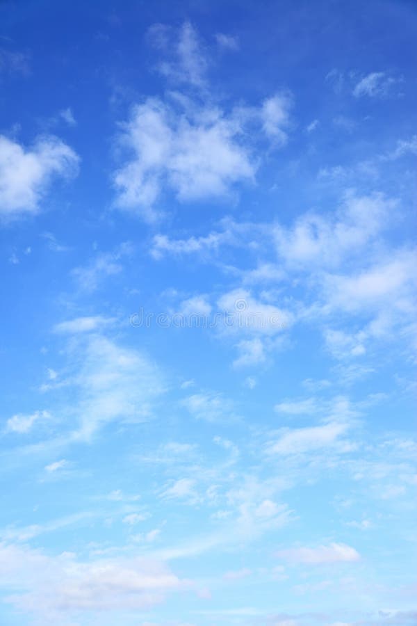 Blauwe Hemel met Wolken
