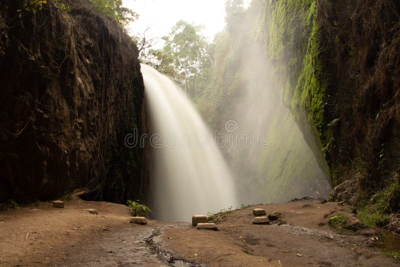 Blawan Waterfall is one of the most visited Waterfall located at Sempol Bondowoso, East Java. Blawan Waterfall is downstream of. Bitter River which is seepage royalty free stock photography Blawan Waterfall is one of the most visited Waterfall located at Sempol Bondowoso, East Java. Blawan Waterfall is downstream of. Bitter River which is seepage royalty free stock photography