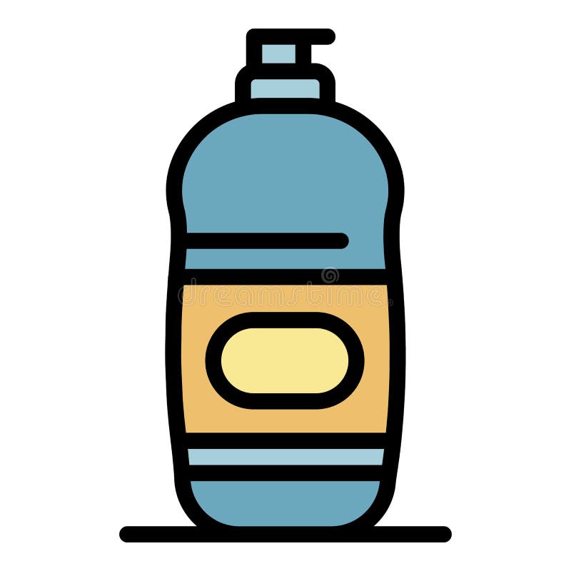 Bleach Product Icon Color Outline Vector Stock Vector Illustration of packaging, spray 232551951