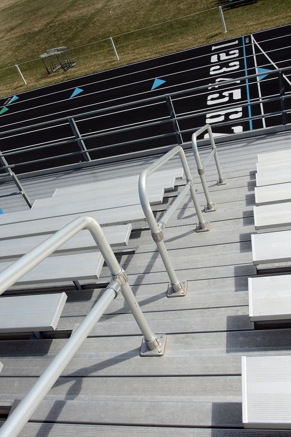 Bleachers at Track Field