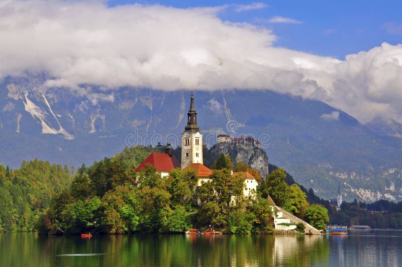 Bled lake royalty free stock photos Bled lake royalty free stock photos