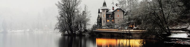 Bled lake in the morning, Slovenia royalty free stock images Bled lake in the morning, Slovenia royalty free stock images