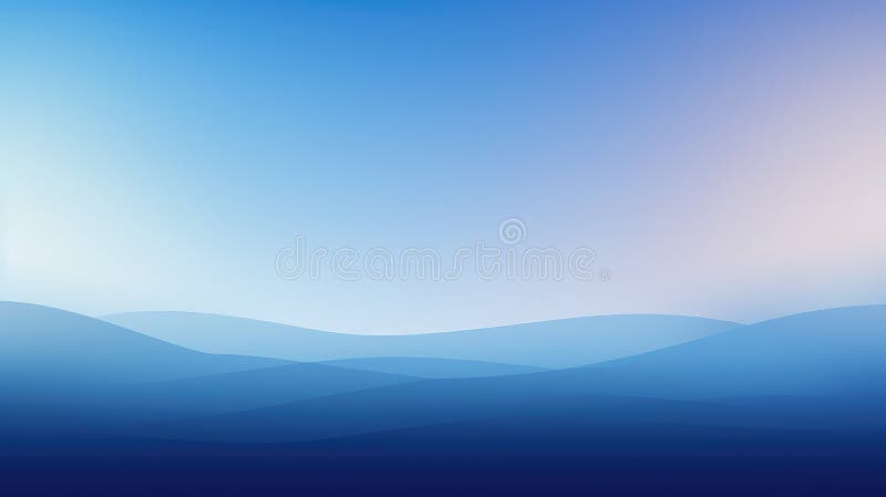 Blend blue gradient background blend blue gradient background illustration seamless serene atmosphere color design aesthetic blend stock illustratie