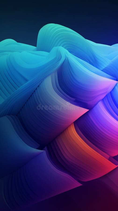 Blend Gradient Bend Background for Digital Wallpaper Design. Space ...