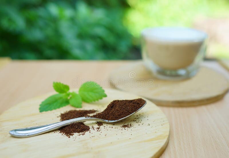 Ice Blended Coffee stock image. Image of coffee, block 16853307