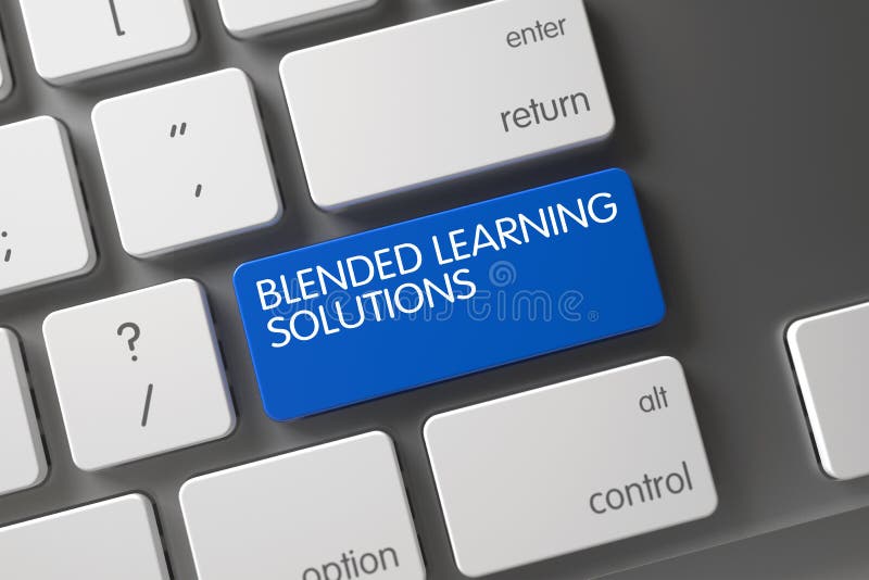 Blended Learning Solutions Keypad. 3D.