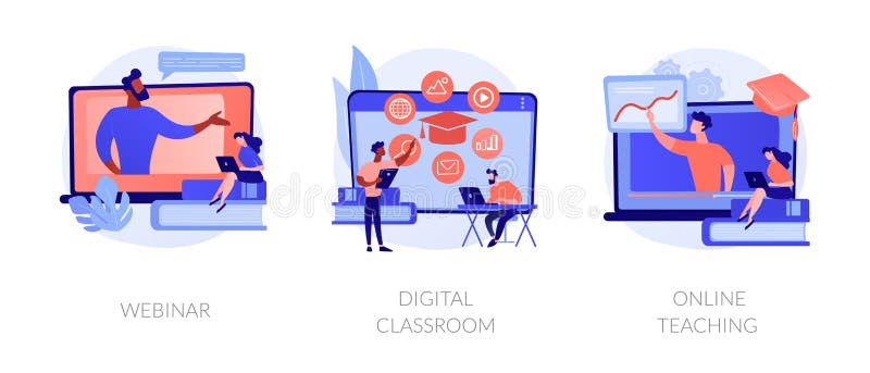 Digital classroom. Обучающие вебинары Векторная Графика. Вебинар баннер. Вебинар иконка.