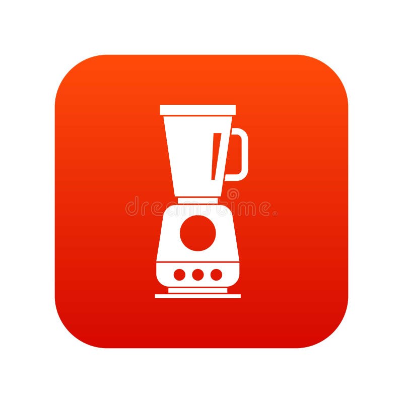 Blender icon digital red royalty free illustration