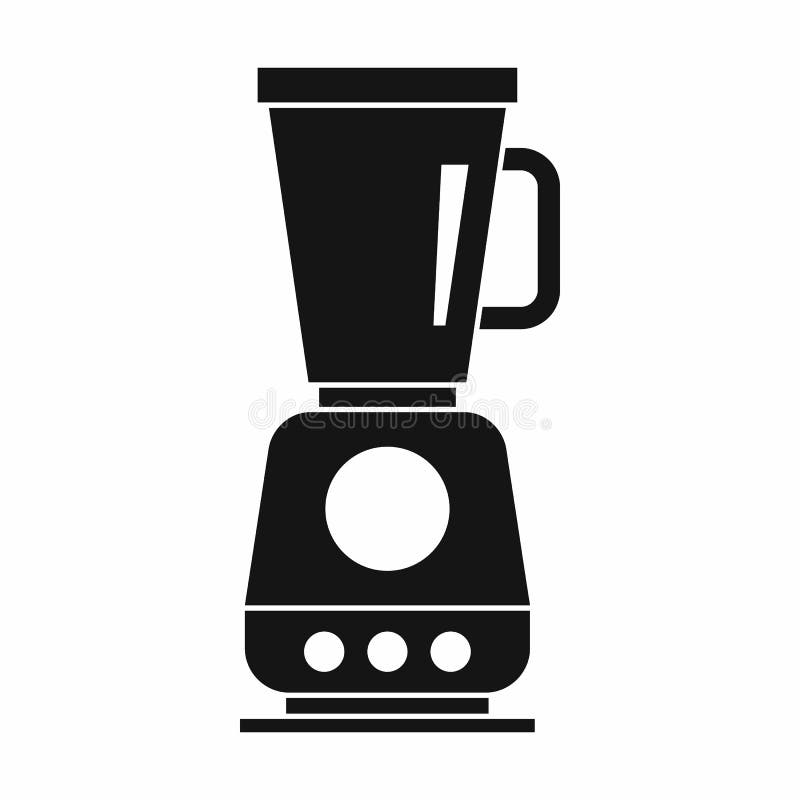 Blender icon, simple style stock illustration