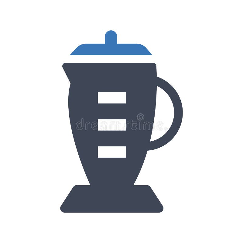 Blender machine icon. vector graphics royalty free illustration