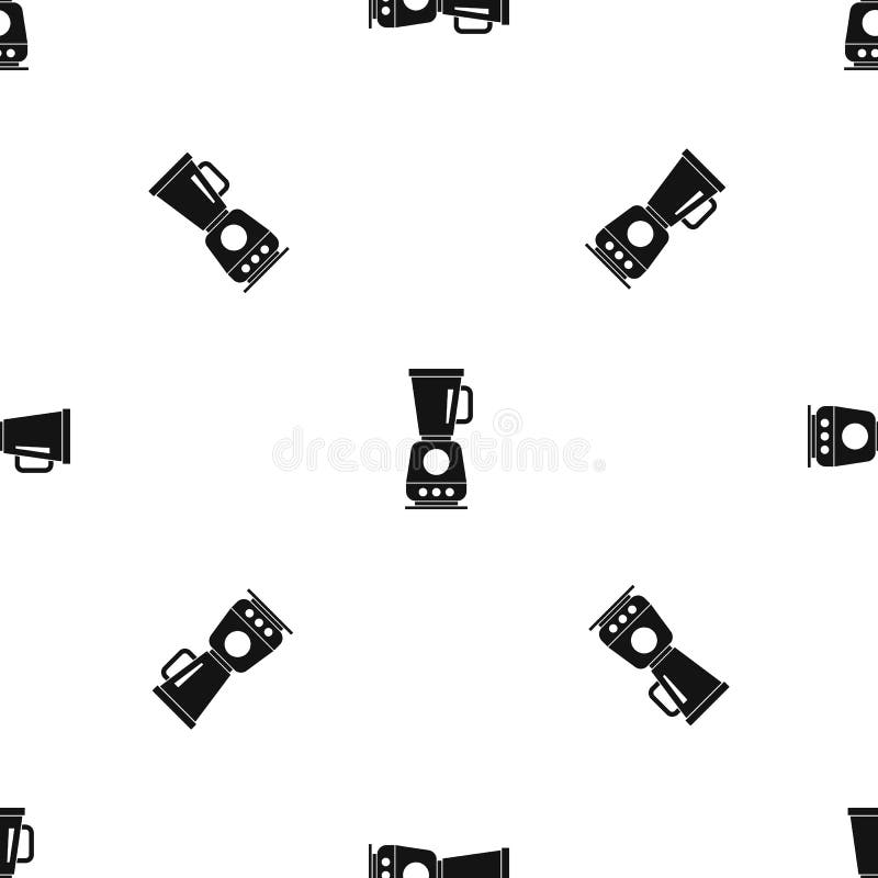 Blender pattern seamless black stock illustration