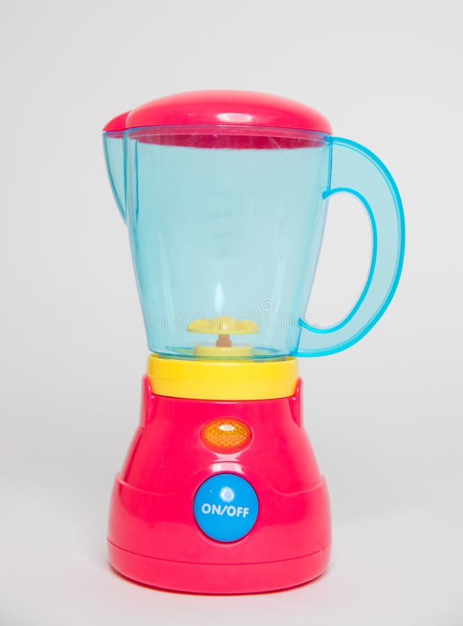 Blender red toy for kids stock photo. Image of kitchen - 171359422