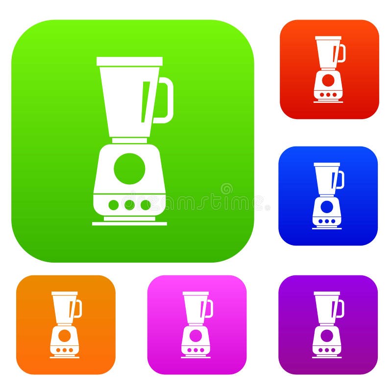 Blender set collection royalty free illustration