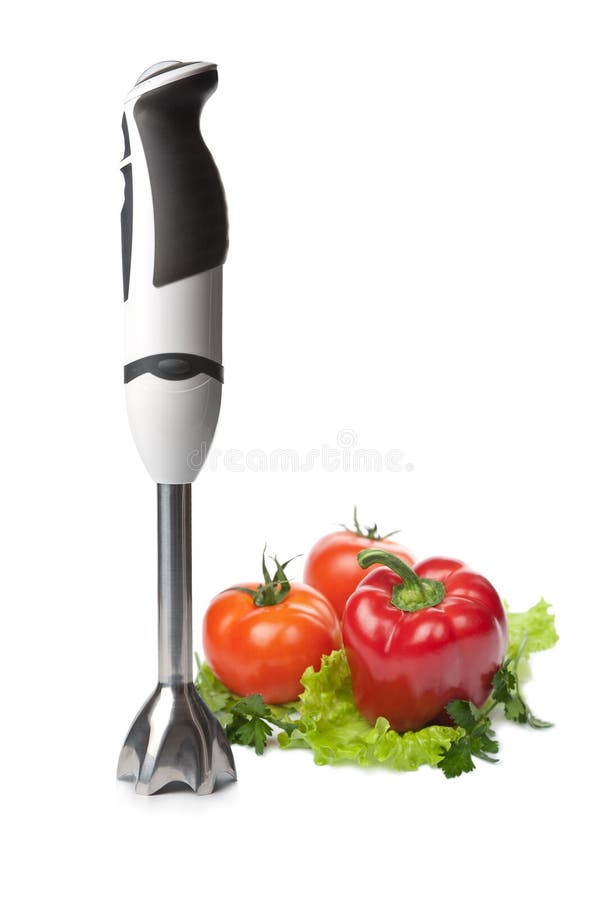 Blender and Vegetables Isolated Stock Image Image of delicious, juicer 9744583