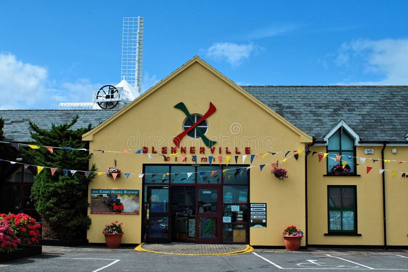 Blenerville Windmill,Tralee in Ireland. stock photos