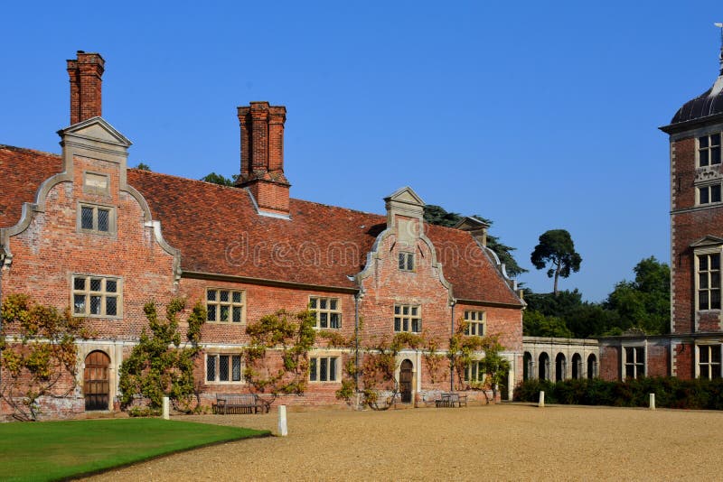 Blickling Hall, Aylsham, Norfolk, England Editorial Stock Photo Image
