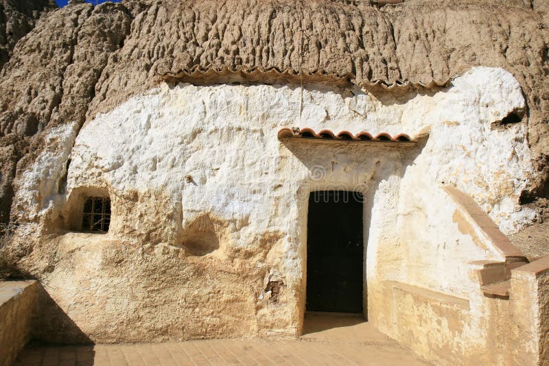 The most interesting feature of the Guadix area in Andalusia in the south of Spain is that almost half of the inhabitants of this town live underground, in what is known as cave houses. The most interesting feature of the Guadix area in Andalusia in the south of Spain is that almost half of the inhabitants of this town live underground, in what is known as cave houses.