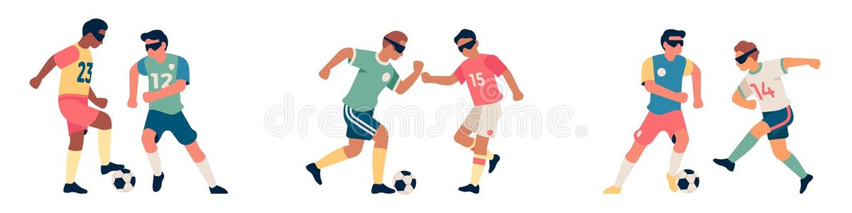 Blind Football Stock Illustrations – 43 Blind Football Stock