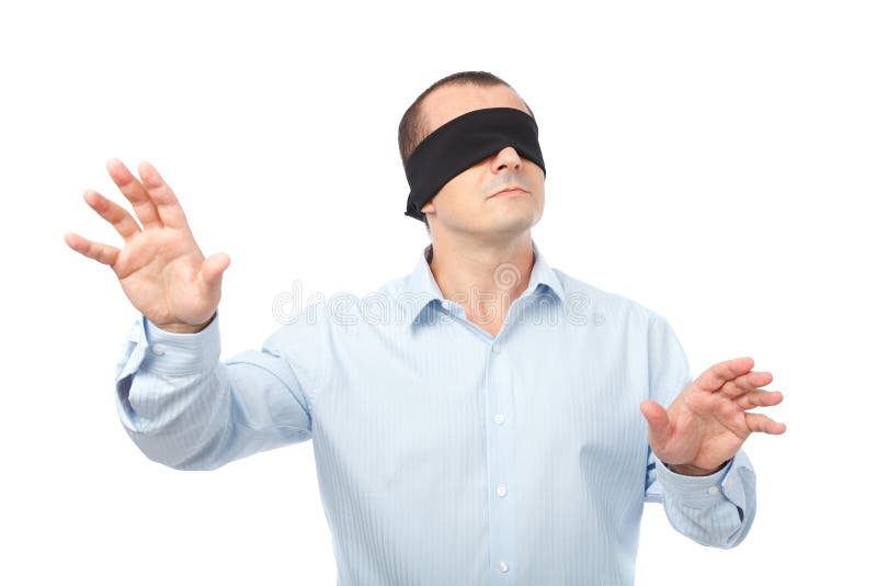 Young woman blindfolded blindfold hi-res stock photography and images -  Page 3 - Alamy