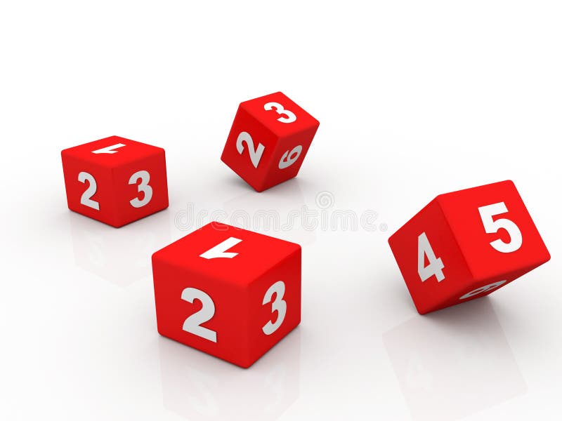 Blocchetti di numero royalty illustrazione gratis Blocchetti di numero royalty illustrazione gratis