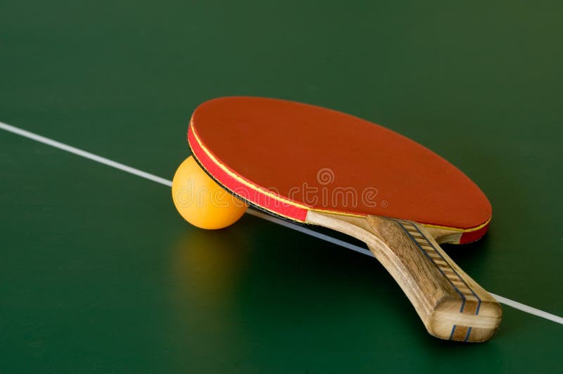 Blocco di ping-pong immagine stock Blocco di ping-pong immagine stock