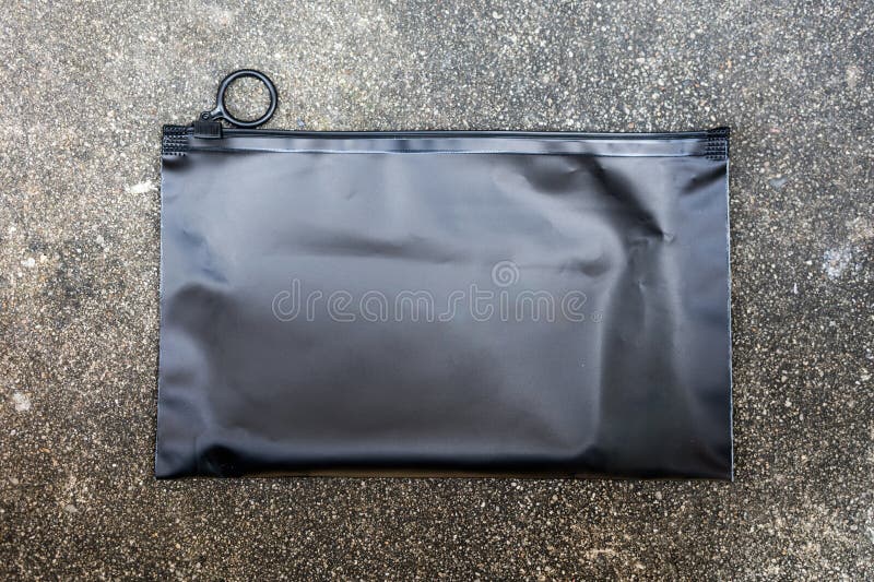 Blocco nero elegante ideale per l'archiviazione o l'organizzazione fotografia stock libera da diritti