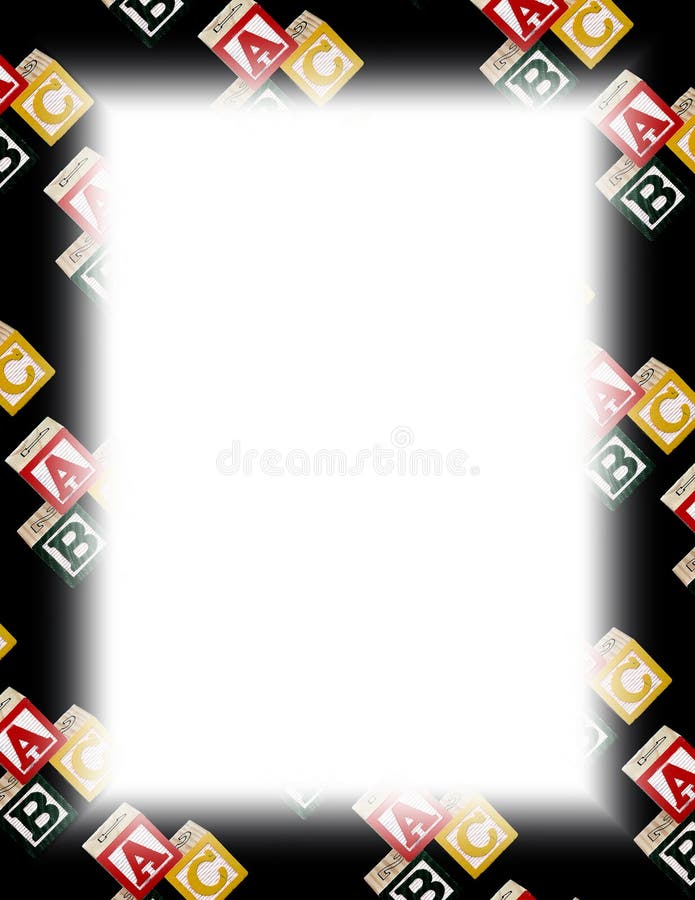 Blocco per grafici del blocchetto di alfabeto su bianco illustrazione vettoriale Blocco per grafici del blocchetto di alfabeto su bianco illustrazione vettoriale