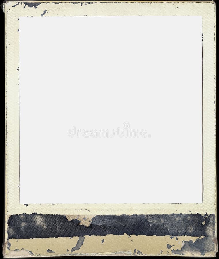 Blocco per grafici del Polaroid fotografia stock Blocco per grafici del Polaroid fotografia stock