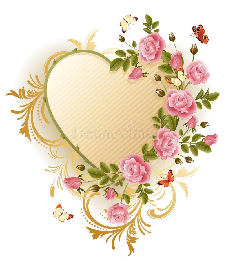 Blocco per grafici del Victorian illustrazione di stock Blocco per grafici del Victorian illustrazione di stock
