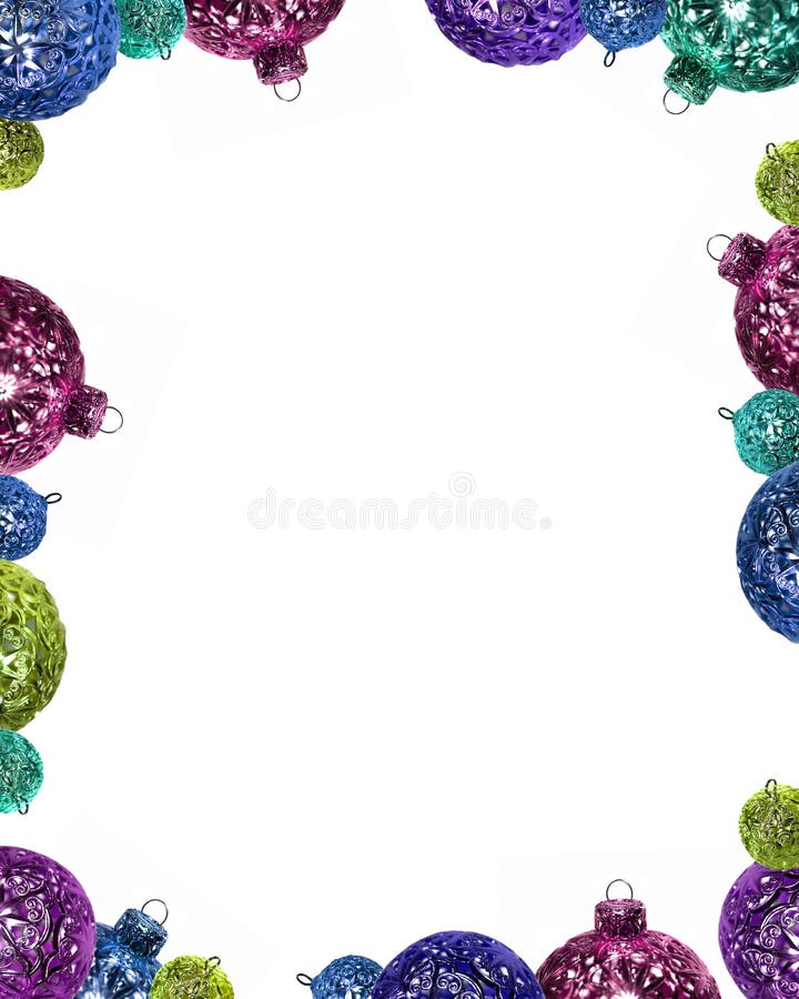 Blocco per grafici dell'ornamento di natale royalty illustrazione gratis Blocco per grafici dell'ornamento di natale royalty illustrazione gratis